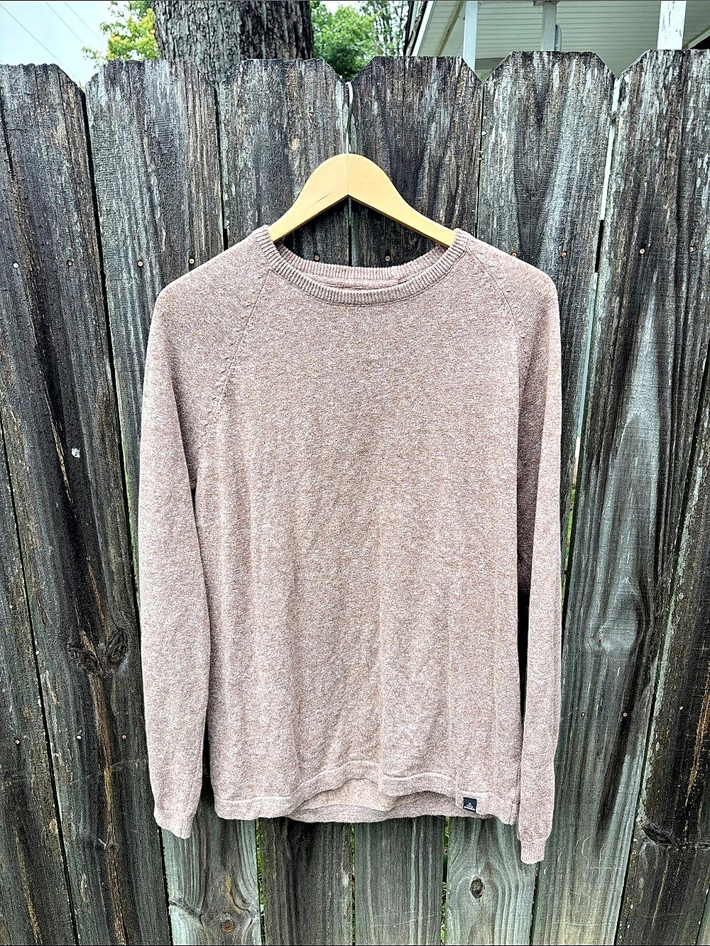 prAna Crewneck Sweater in Brown Size Small